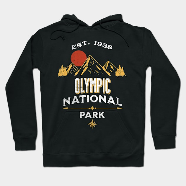 Olympic National Park Hoodie by Alien Bee Outdoors